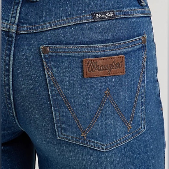 WRANGLER RETRO® MAE MID RISE BOOTCUT WESTERN JEAN SIZE 35x34 - Picture 3 of 10